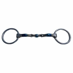 BOMBERS BITS Elliptical Bridoon Loose Ring Neutro Filetti Ad Anelli