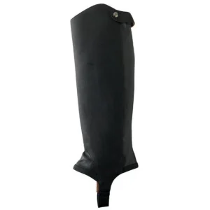Ariat Close Contact Black mezze chaps in pelle oliata