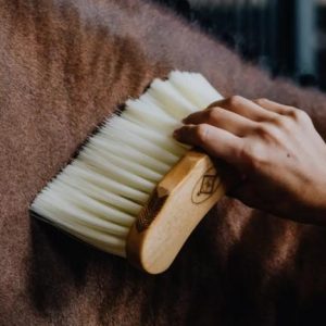 GROOMING DELUXE Brusca In Legno Medio Lungo Naturale Grooming Deluxe Legno nan Spazzola Morbida