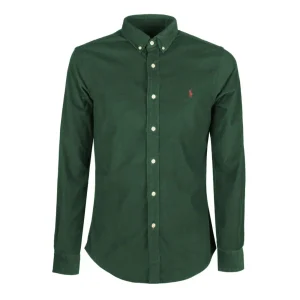 Camicia A Coste Uomo Hunt Club Green