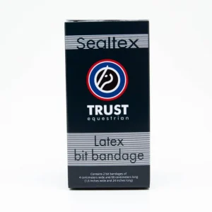 TRUST EQUESTRIAN Latex Bit Bandage Trust Neutro Imboccature Attacchi