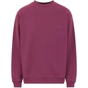 Felpa Con Logo Ricamato